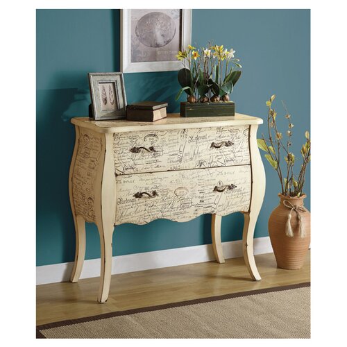 Wildon Home ® 2 Drawer Bombe Chest