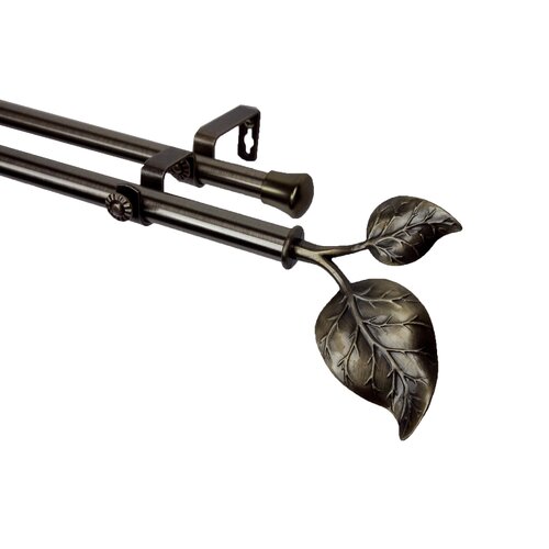 Rod Desyne Modern Ivy Double Curtain Rod