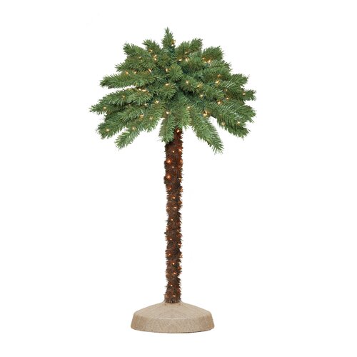 general foam plastics 48 green tropical artificial christmas