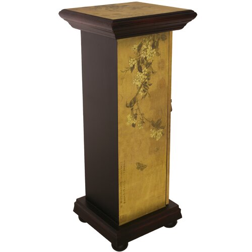 Oriental Furniture Iris Pedestal Plant Stand