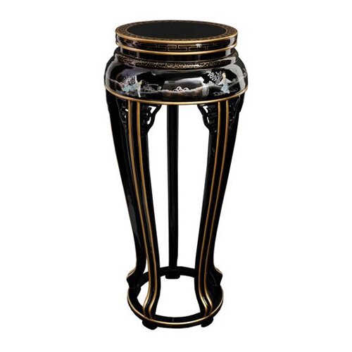 Oriental Furniture Pedestal Plant Stand