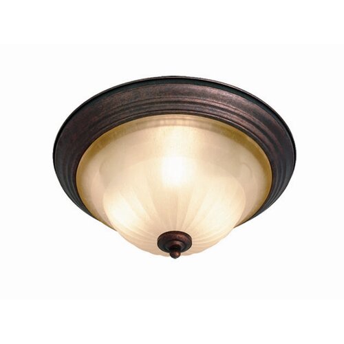 Philips Forecast Lighting Radius Round 2 Light Flush Mount