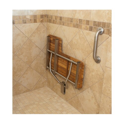 Teakworks4u Wall Mount Teak Transfer Bench