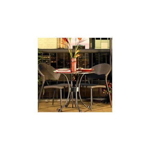 The Outdoor GreatRoom Company Patio 3 Piece Bistro Set