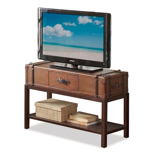 Riverside Furniture Latitudes Suitcase Console Table