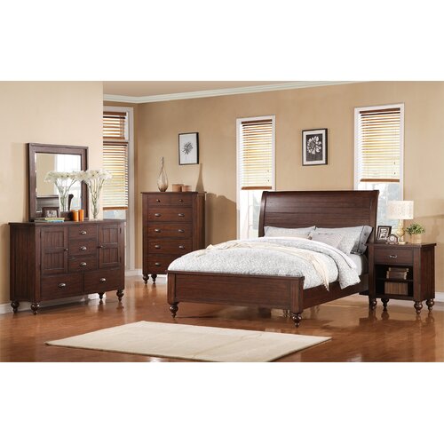 Riverside Furniture Castlewood Sleigh Headboard