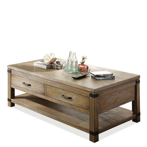 Riverside Furniture Bay Cliff Coffee Table Set