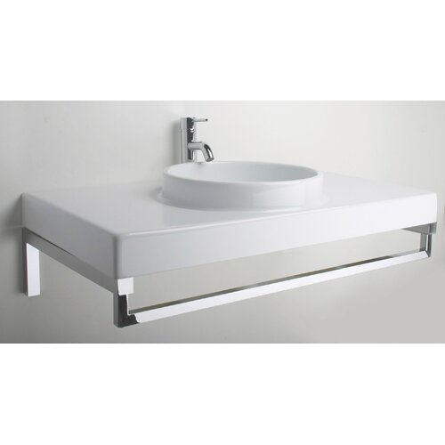 LaToscana Planet 85 Above Counter/Wall Mount Bathroom Sink   L1170