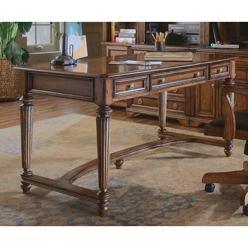 Hooker Furniture Brookhaven 60 W Leg Writing Desk with Tilt Swivel