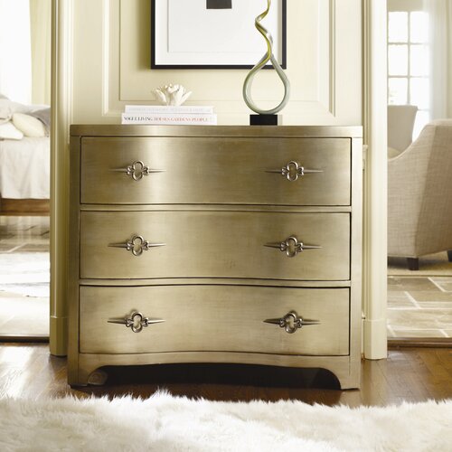 Hooker Furniture Sanctuary 3 Drawer Shaped Front Dresser