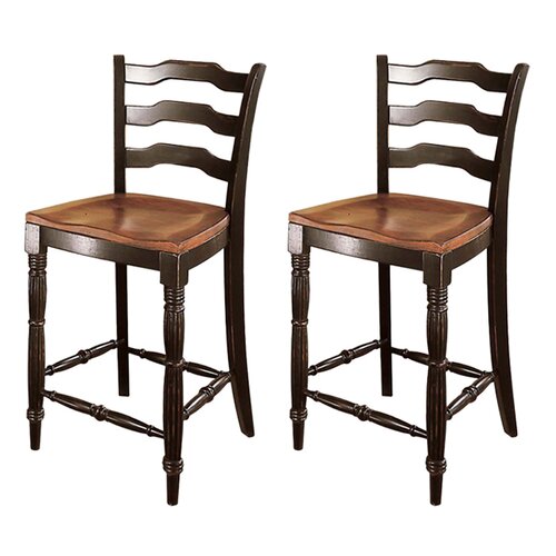 Hooker Furniture Indigo Creek Counter Stool in Black