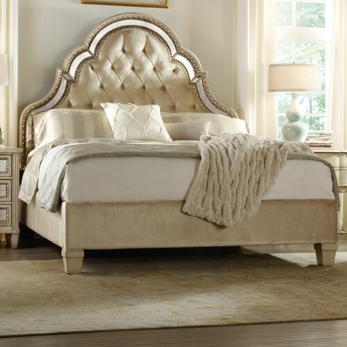 Hooker Furniture Sanctuary Upholstered Headboard in Pearl Essence ...