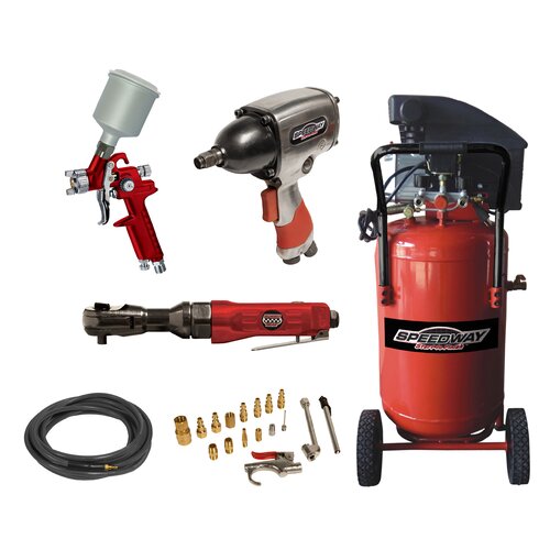 Speedway 15 Gallon Vertical Air Compressor Kit