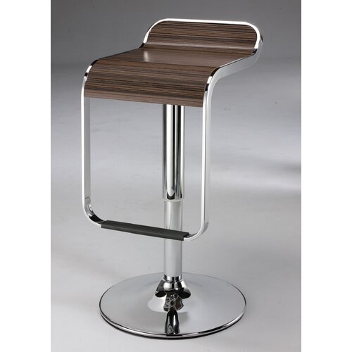 Creative Images International 21 31 Swivel Barstool in Tiger Wood