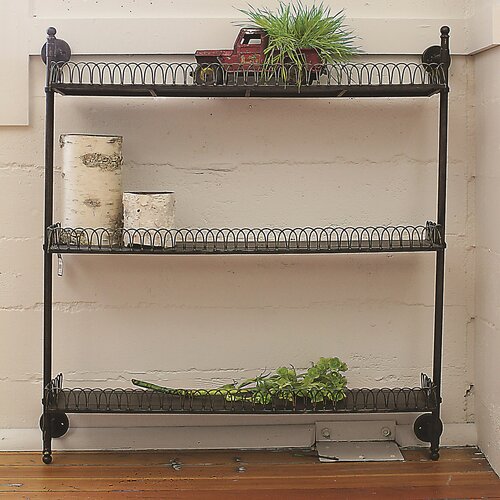 Creative Co Op Iron Wall Shelf