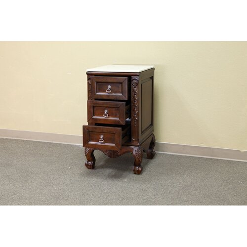 Bellaterra Home Elbridge 19.5 Side Chest Vanity Set