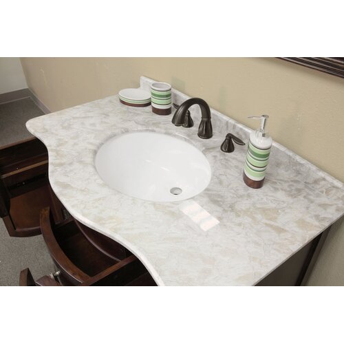 Bellaterra Home Wheeler 38.2 Single Vanity Set