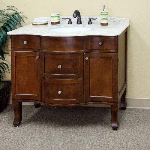 Bellaterra Home Wheeler 38.2 Single Vanity Set