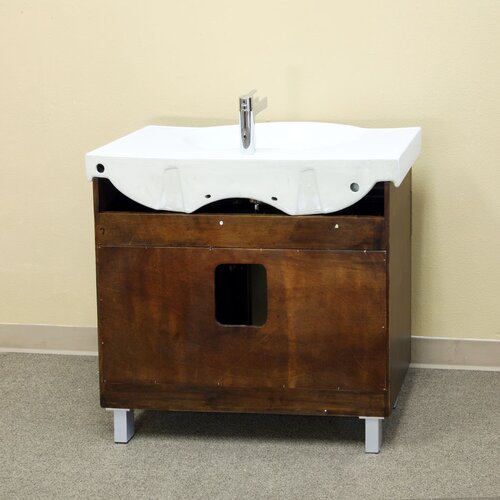 Bellaterra Home Crenshaw 39.8 Single Vanity Set