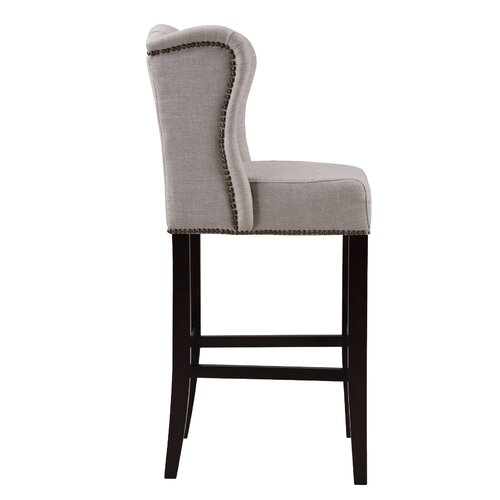 Orient Express Furniture Villa Maison Wing Back Bar Stool