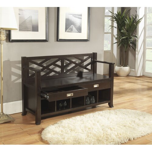 Simpli Home Sea Mills Entryway Bench