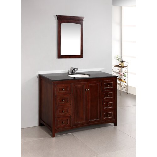 Simpli Home Yorkville 48 Single Bathroom Vanity Set