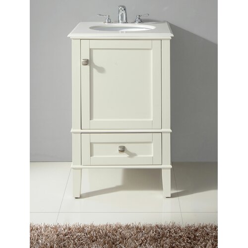 Simpli Home Chelsea 21” Single Bathroom Vanity Set