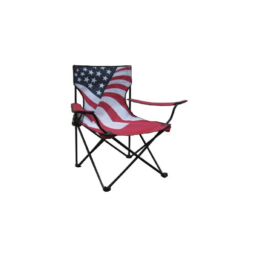 LB International American Flag Camping Chair & Reviews | Wayfair