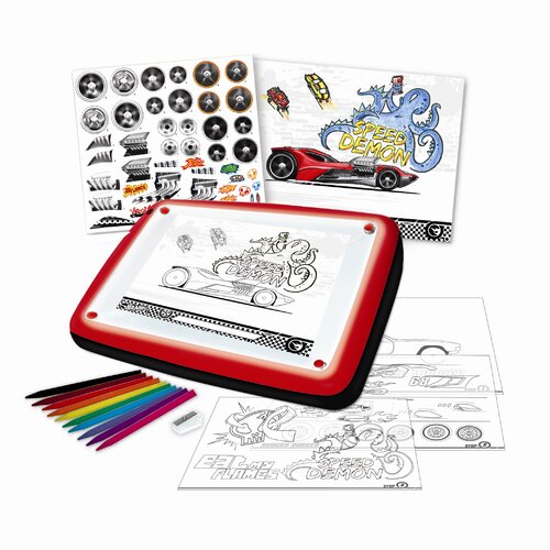 Fashion Angels Hot Wheels Light Box Design Set