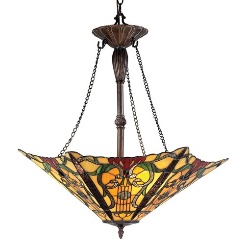 Lite Mandolin 3 Light Inverted Pendant