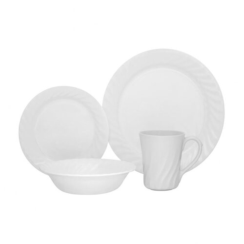 Corelle Impressions Sculptured 16 Piece Dinnerware Set