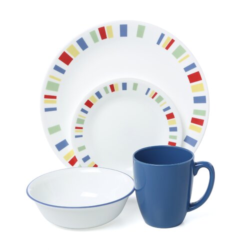 Corelle Livingware Memphis 16 Piece Dinnerware Set