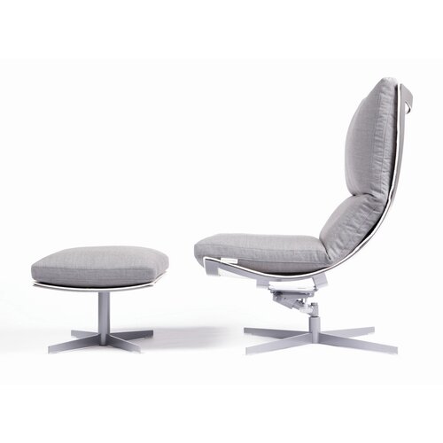 Spinnaker Ergonomic Recliner and Ottoman