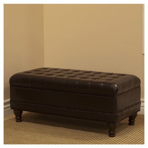 Delux Tufted Bedroom Storage Ottoman