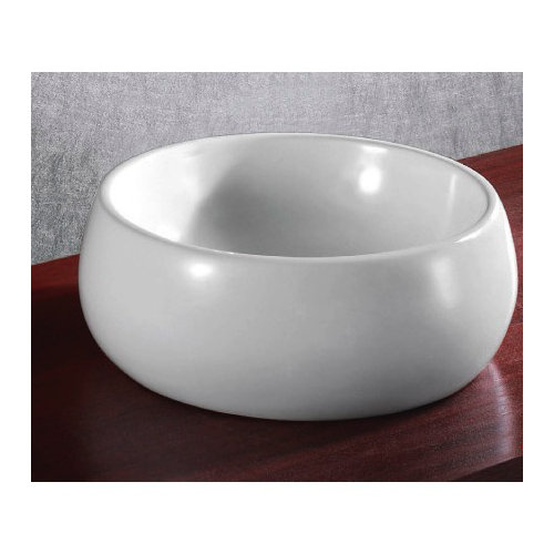 Caracalla Ceramica Round Vessel Bathroom Sink   Caracalla CA4921