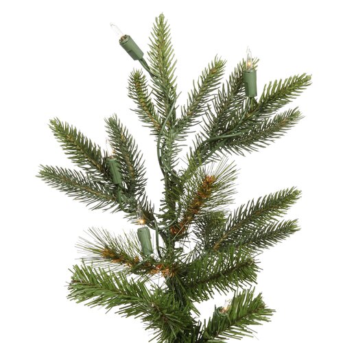 Vickerman Co. Shawnee Fir 8 Green Alpine Artificial Christmas Clear