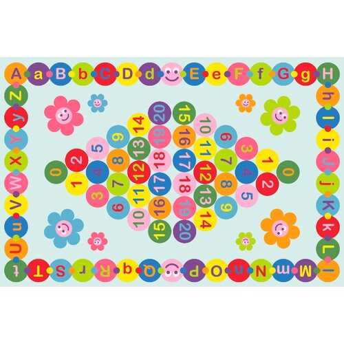 Fun Rugs Fun Time Solar System Classroom Area Rug