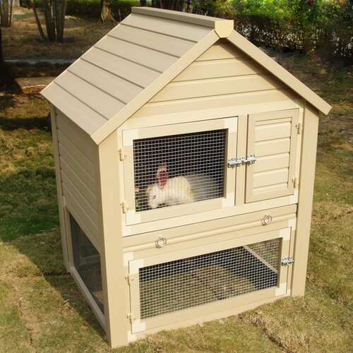 New Age Pet Huntington Townhouse Rabbit Hutch