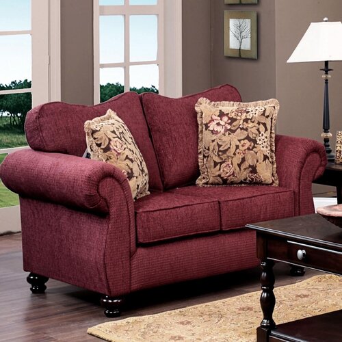 verona ruthie polyester loveseat