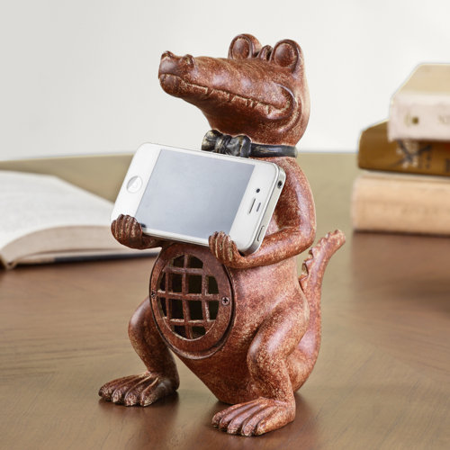 SPI Home Alligator Cell Phone Holder with Bluetooth