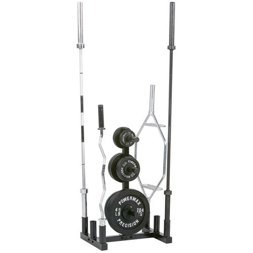 PowerMax Olympic Bar and Plate Holder