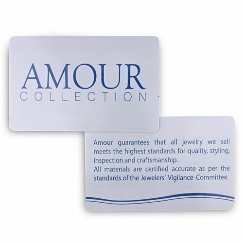 Amour Round Cut Diamond Stud Earring