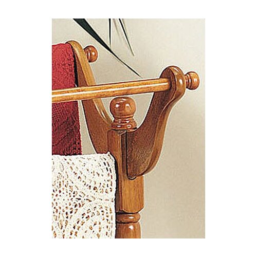 Powell Furniture Nostalgic Oak Quilt Rack