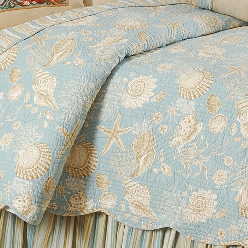 C & F Enterprises Natural Shells Quilt & Reviews | Wayfair