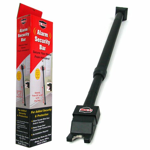 trademark global u s patrol alarm security bar