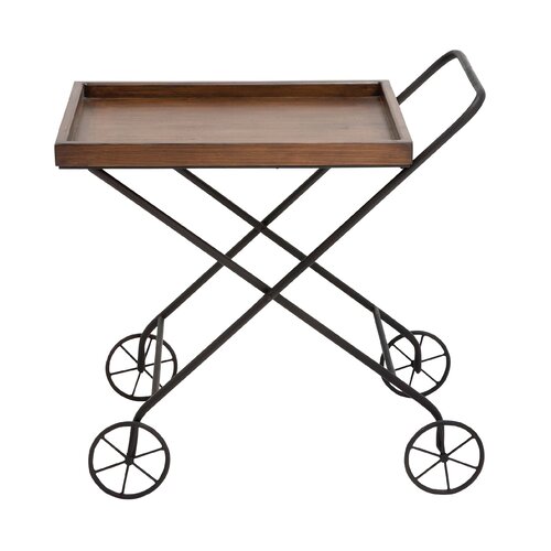 Woodland Imports Tea Serving Cart