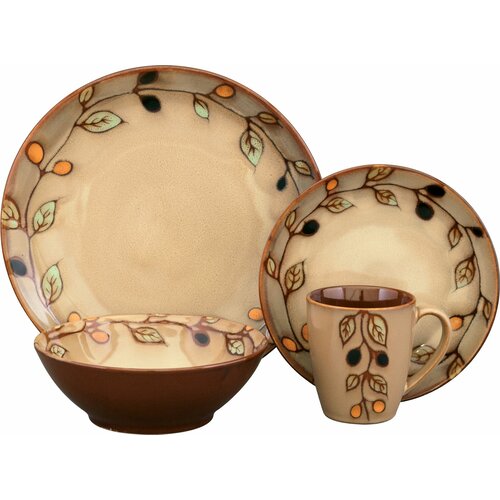 Sango Vineyard 16 Piece Dinnerware Set