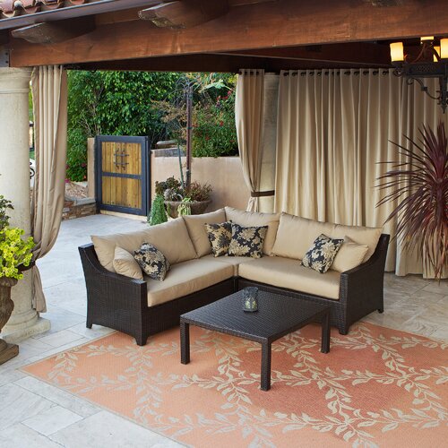 RST Outdoor Delano Sectional Sofa Set