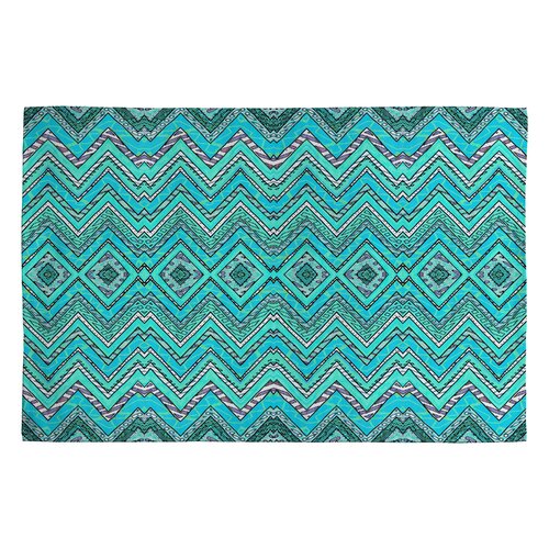 DENY Designs Ingrid Padilla Turquoise Whim Rug