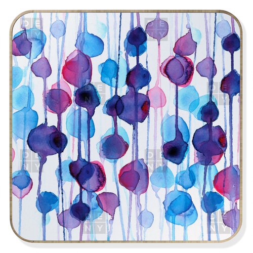 DENY Designs CMYKaren Abstract Watercolor BlingBox